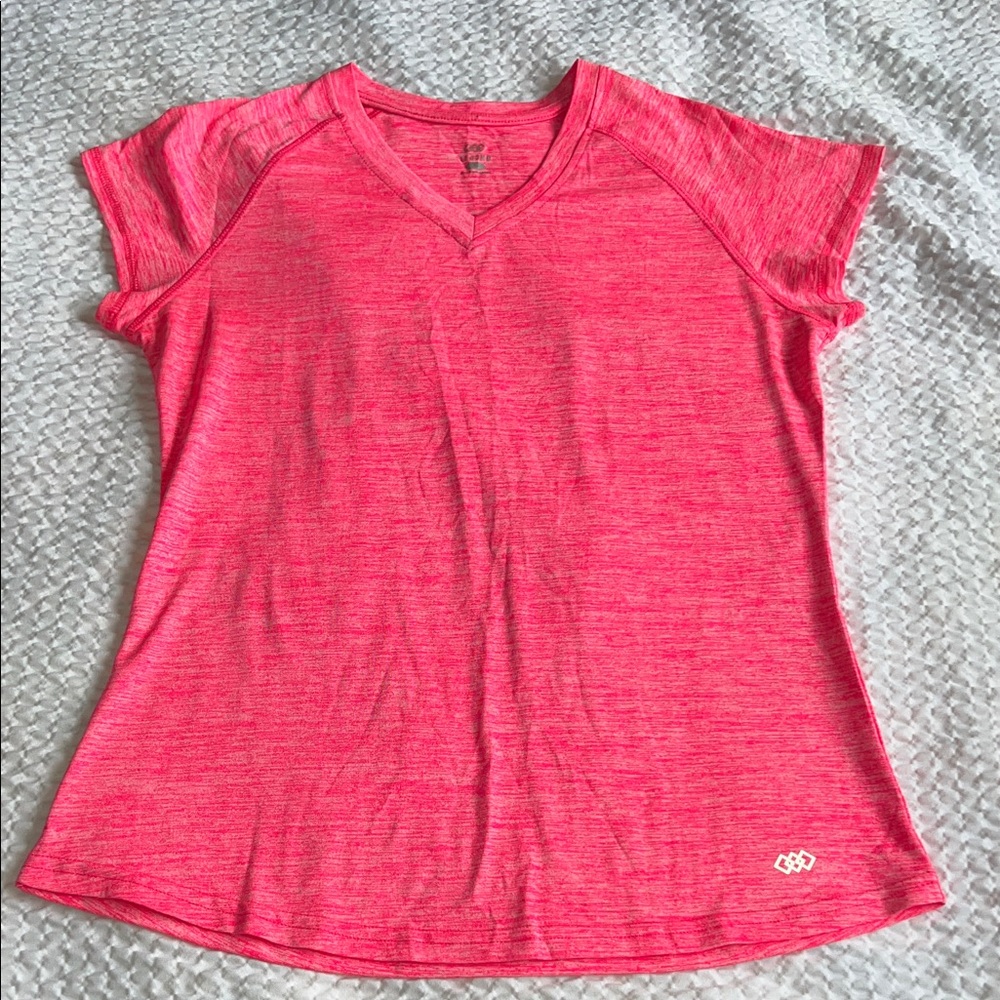 Vibrant Pink Short Sleeve Tee